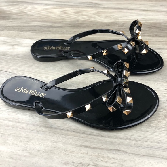 olivia miller femme fatale jelly sandal